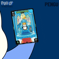 Collect Trading Cards GIF by Pudgy Penguins