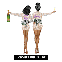 madrinha de casamento bride Sticker by Izasoler