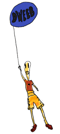 Cartoon Illustration Sticker by OCTAVIO the Dweeb