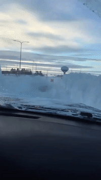 Roads Remain Hazardous After Bismarck Blizzard