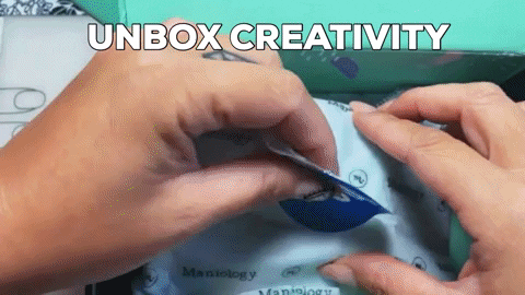 Creativity Unboxing GIF by Maniology