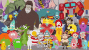 cheering applause GIF by South Park 
