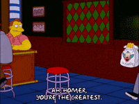 happy homer simpson GIF