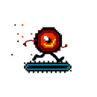 Black Hole Running Sticker by BoxMedia