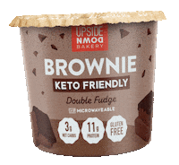 Keto Friendly Sticker by UpsideDownBakery