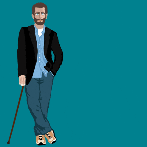 Dr House GIF