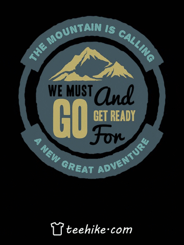 teehike giphyupload adventure camping hiking GIF