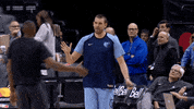 Toronto Raptors Hug GIF by NBA