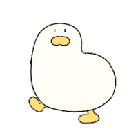 cheeseduck_official dance walking duck 캐릭터 Sticker