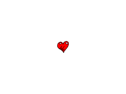 I Love You Hearty Sticker by OverTyme Simms