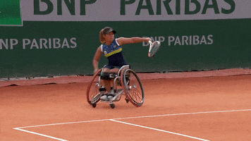 French Open Wheelchair GIF by Roland-Garros