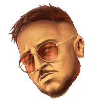 One Night Sticker by Aazar