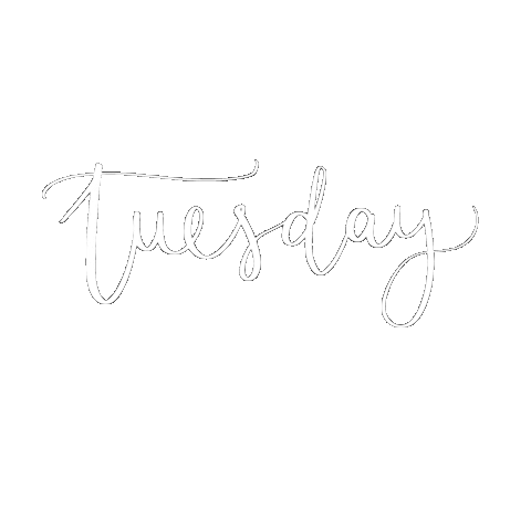 Week Lettering Sticker