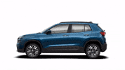 Kylaq Lava Blue GIF by Škoda Global