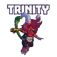 Trinity Sticker by KONAMI