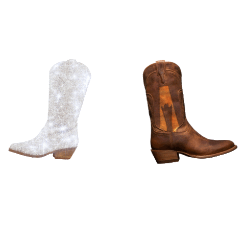 Cowboy Boots Sticker by Academy of Country Music Awards