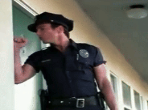 RabidDawgClassic arrested development will arnett gob bluth hot cops GIF
