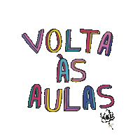 Voltaasaulas Sticker by Magnólia Papelaria