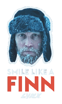 LynxSnowmobile smile winter rave finland Sticker