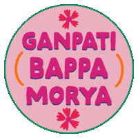 Vinayaka Chaturthi Mumbai Sticker by Sonamm