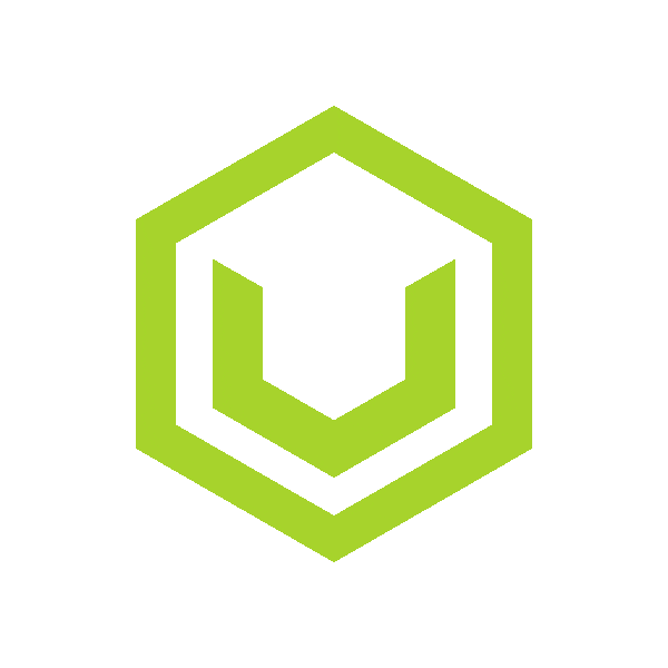 Logo Glitch Sticker by UPANA Virtual