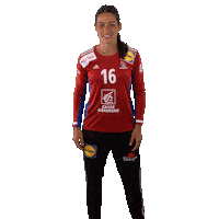 Ffhandball Celebrating Sticker by Fédération Française de Handball