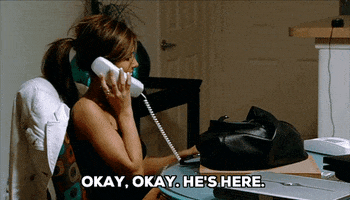 okay. he's here audrina patridge GIF by The Hills