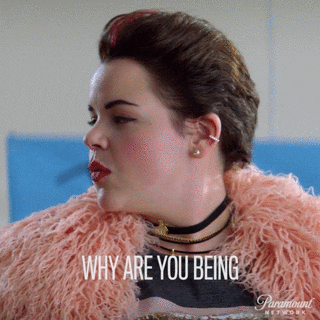 mad paramount network GIF by Heathers