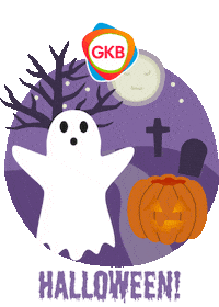 Halloween Health Sticker by GKB