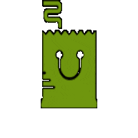 Webto pizza takeaway nachos buger Sticker