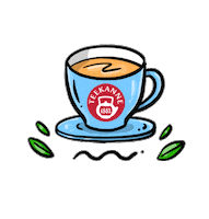 hot tea Sticker by Teekanne