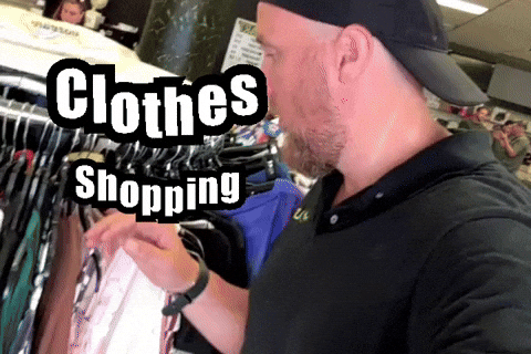 Shopping Clothes GIF by Mike Hitt