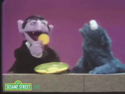 cookie monster GIF by Sesame Street