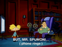 hey arnold nicksplat GIF