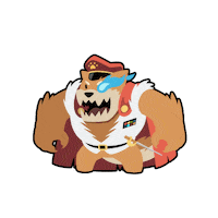 Angry Retro Game Sticker by ThinkBIT