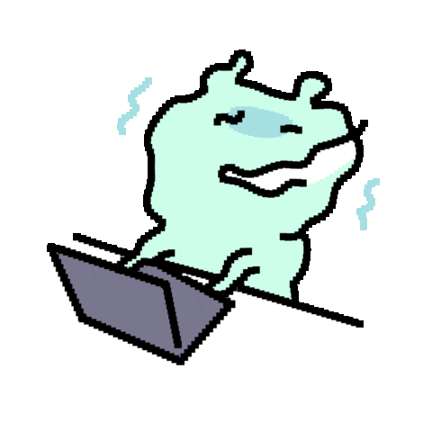 Tired Work From Home Sticker by luckycavity