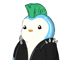 I Love You Kiss Sticker by Pudgy Penguins