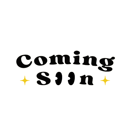 Coming Sticker