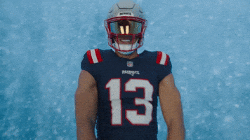 Mack Hollins Yes GIF by New England Patriots