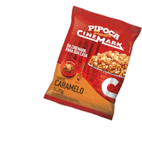 Snack Popcorn Sticker by Cinemark Brasil