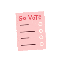 Voting Election Day Sticker