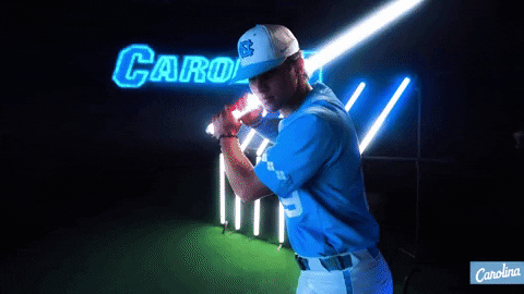 North Carolina Baseball GIF by UNC Tar Heels