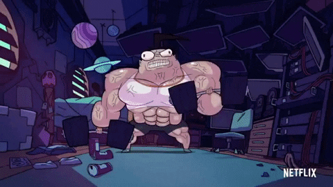 halleck giphygifmaker exercise invader zim dib GIF