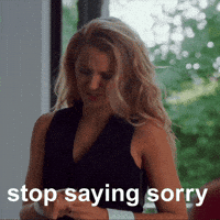 Sorry Not Sorry Shut Up GIF by Blake Lively Fan