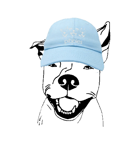 thepibblemovement giphyupload dog puppy caps Sticker