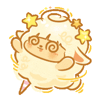 Sheep Turnaround Sticker