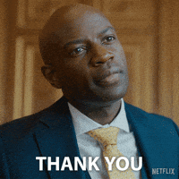David Gyasi Thank You GIF by NETFLIX