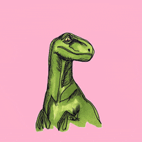Jurassic Park Girl GIF by By Sauts // Alex Sautter