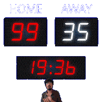 35 Away Sticker