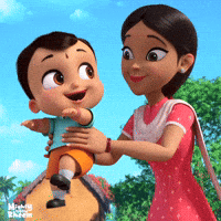 Gratitude Teachers GIF by Chhota Bheem